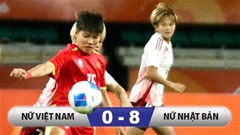 Kết quả Việt Nam 0-8 Nhật Bản: Nhật Bản sớm giành vé vào tứ kết